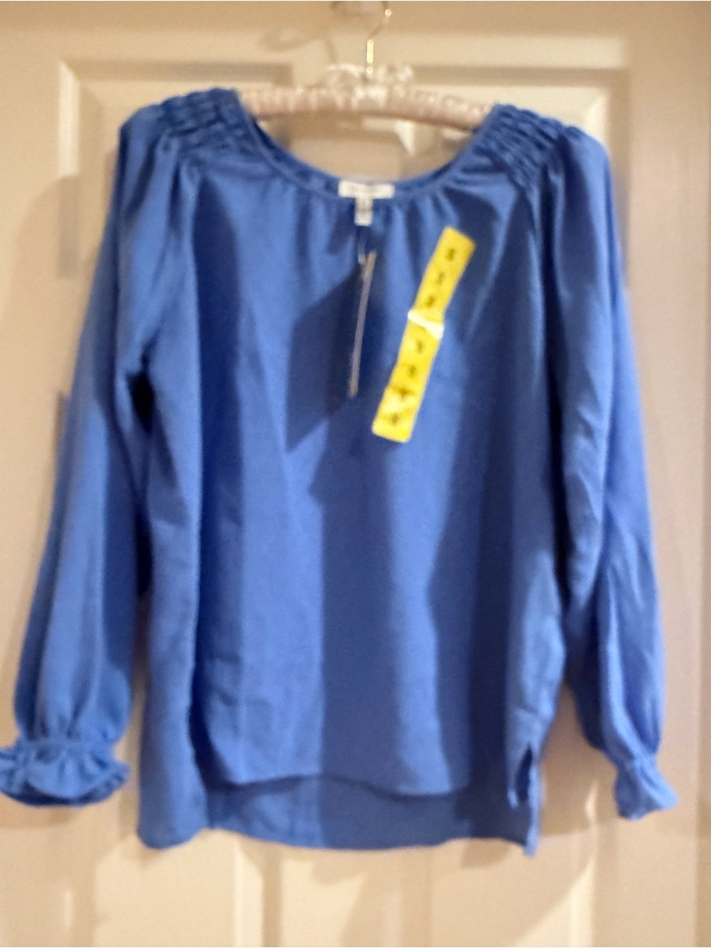 MWT Jessica Simpson Long Sleeve Peasant Top-Small
